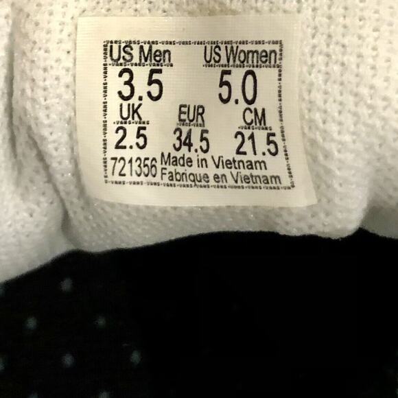 Vans Old Skool Sneaker W 5 / Y 3.5 Tie Dye Checkered Comfycush Lace Up Low Top - Picture 4 of 12